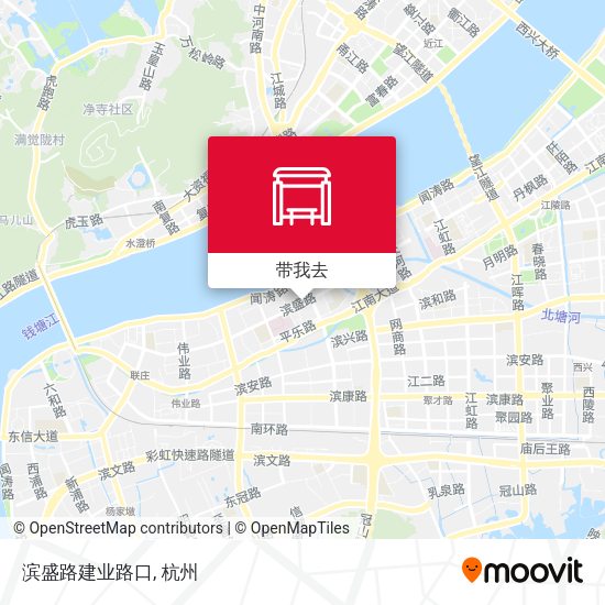 滨盛路建业路口地图