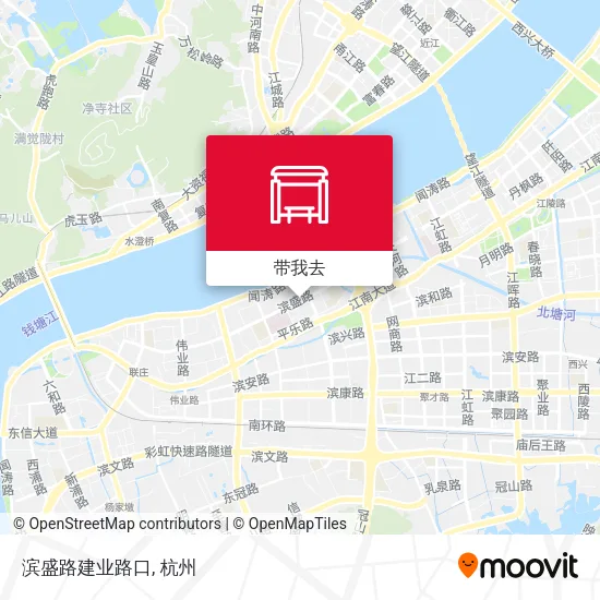 滨盛路建业路口地图