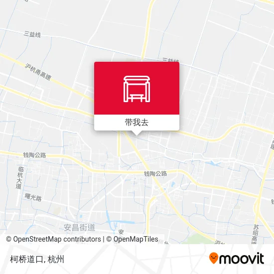柯桥道口地图