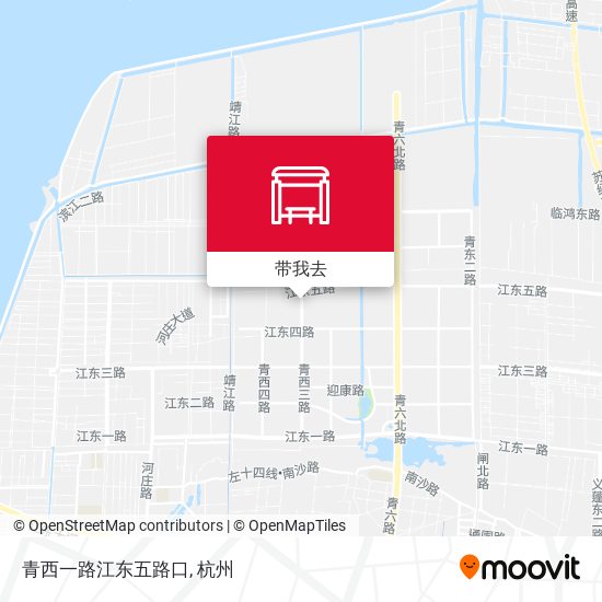青西一路江东五路口地图