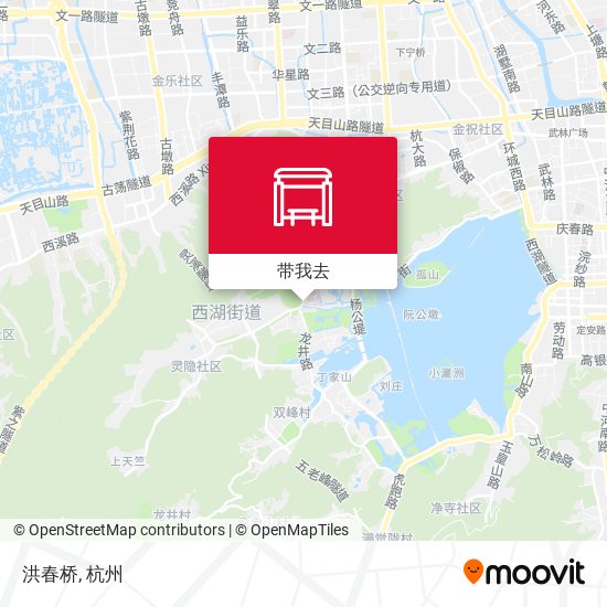 洪春桥地图