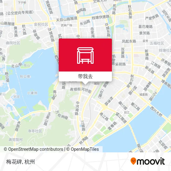 梅花碑地图