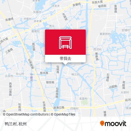 鸭兰村地图