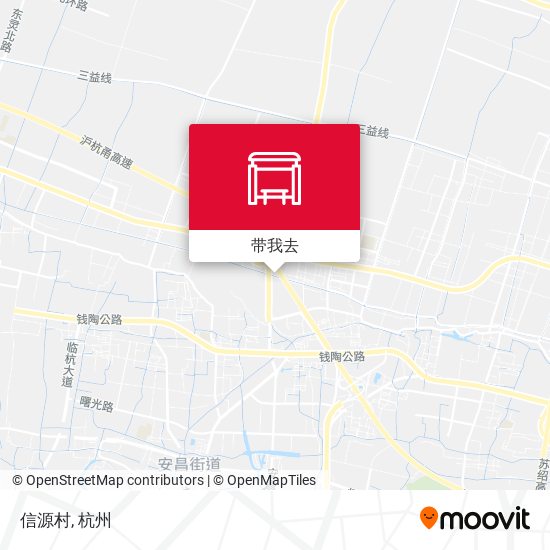 信源村地图