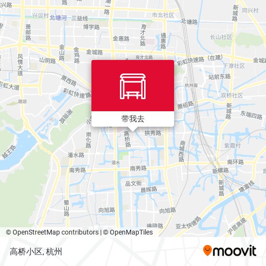高桥小区地图