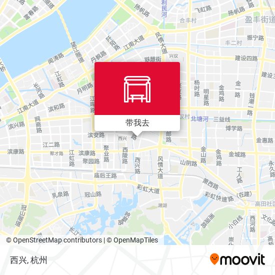西兴地图