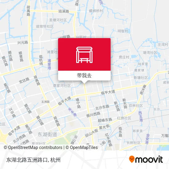 东湖北路五洲路口地图