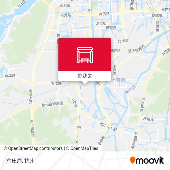 东庄周地图