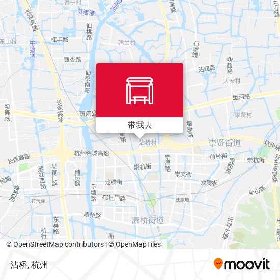 沾桥地图