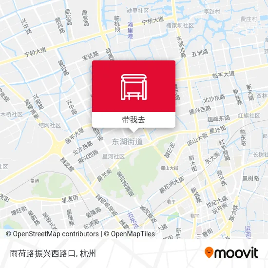 雨荷路振兴西路口地图