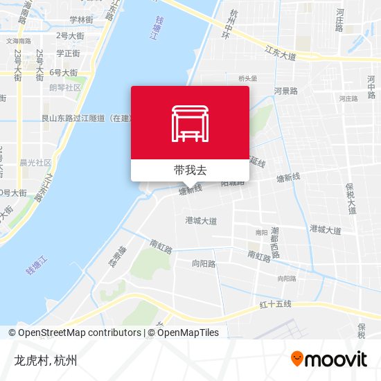 龙虎村地图