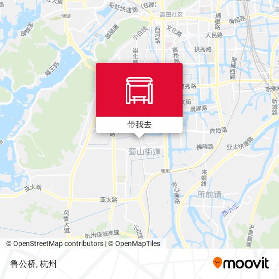 鲁公桥地图