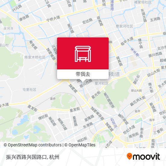 振兴西路兴国路口地图