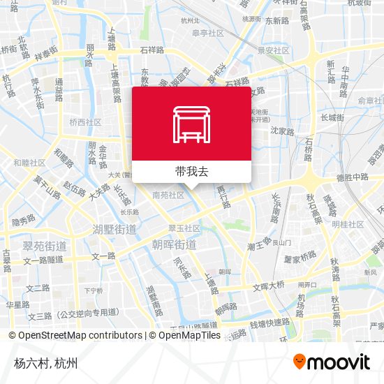 杨六村地图
