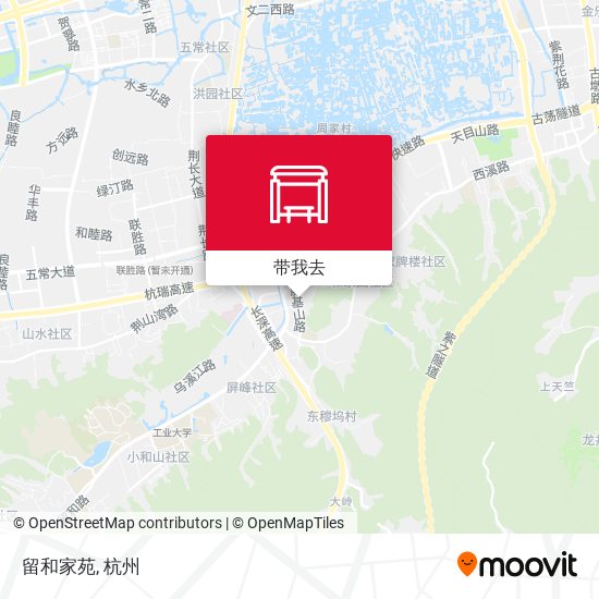 留和家苑地图