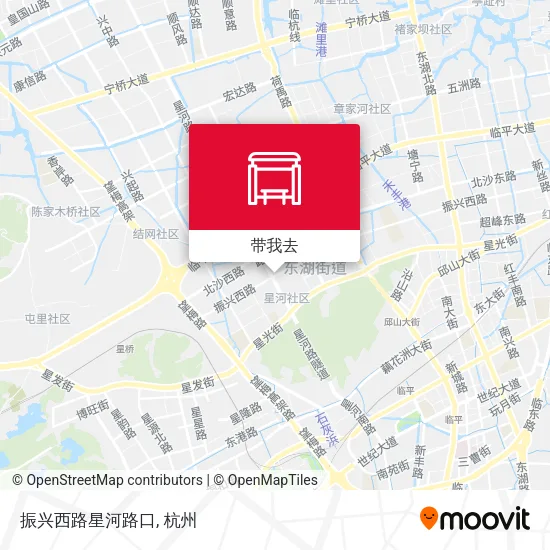 振兴西路星河路口地图