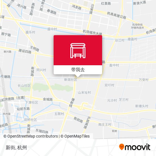 新街地图