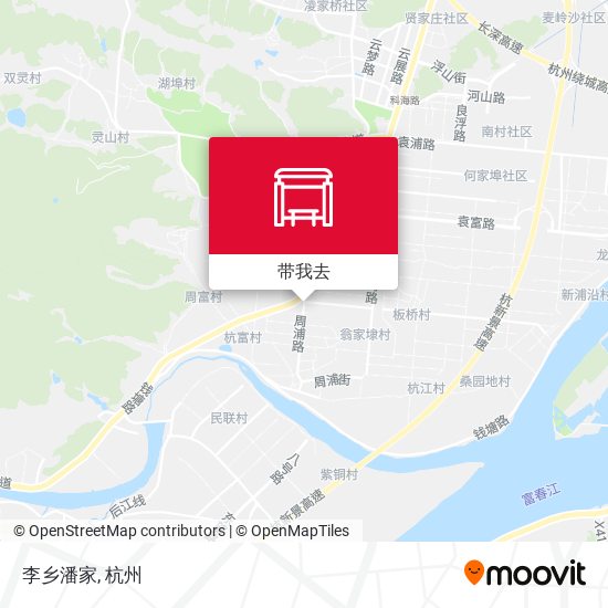 李乡潘家地图