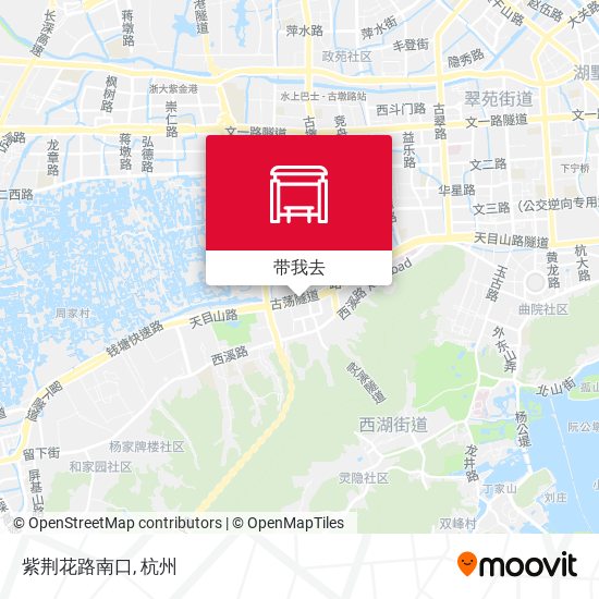 紫荆花路南口地图