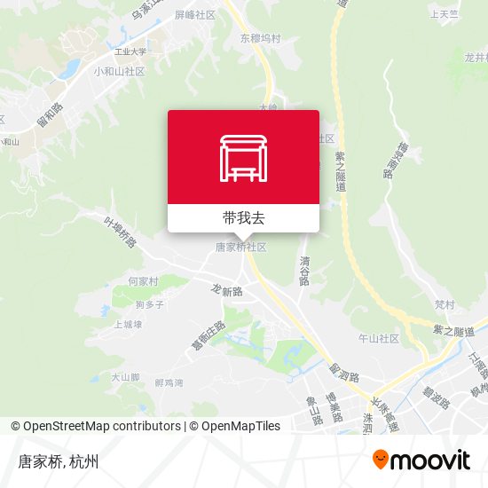 唐家桥地图
