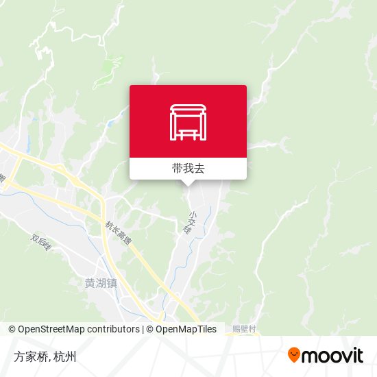 方家桥地图