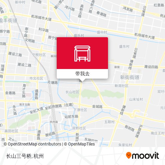长山三号桥地图