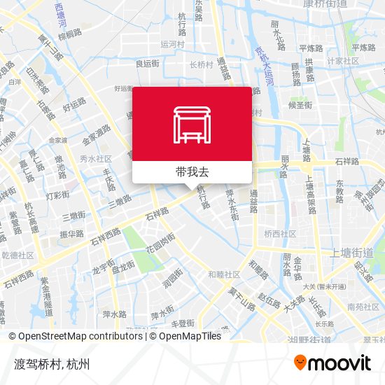 渡驾桥村地图