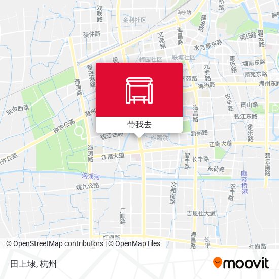 田上埭地图