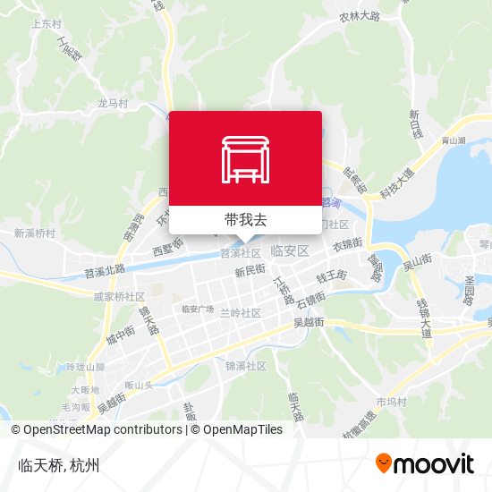 临天桥地图