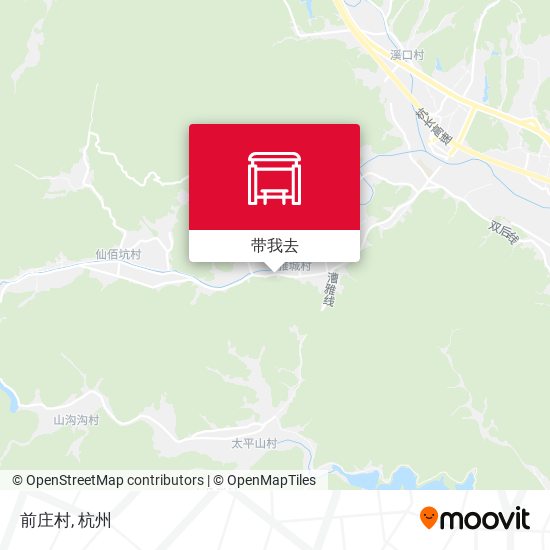 前庄村地图
