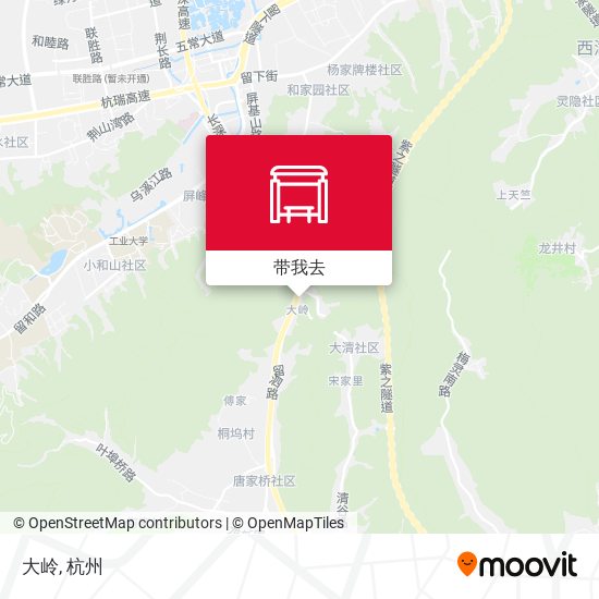 大岭地图