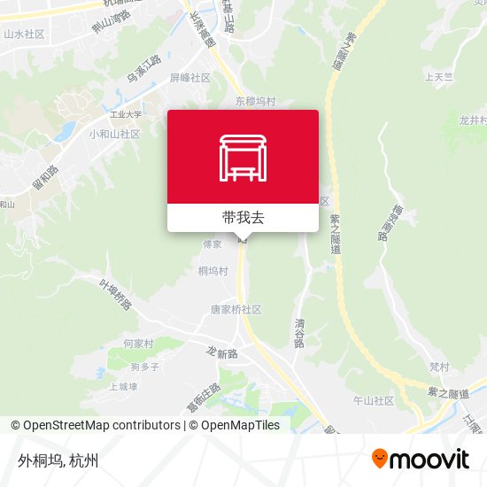外桐坞地图