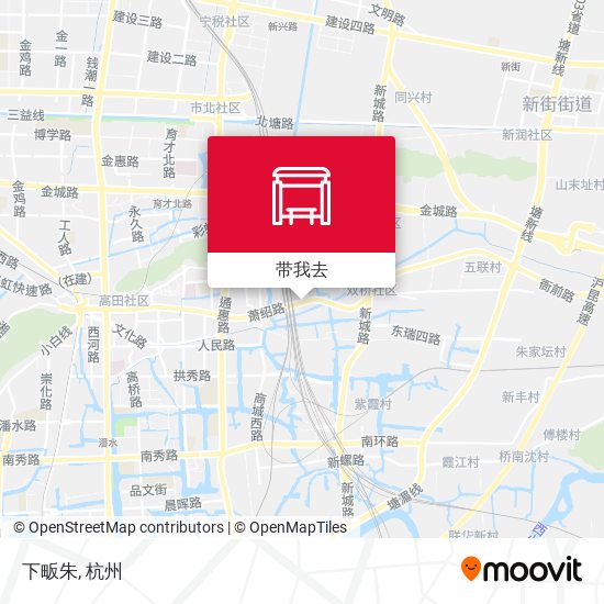 下畈朱地图