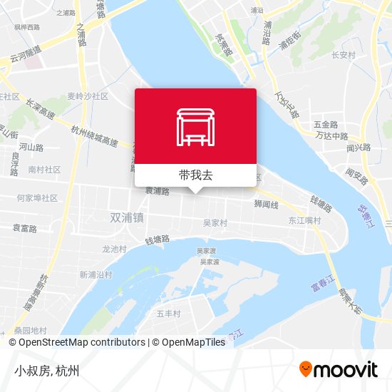 小叔房地图