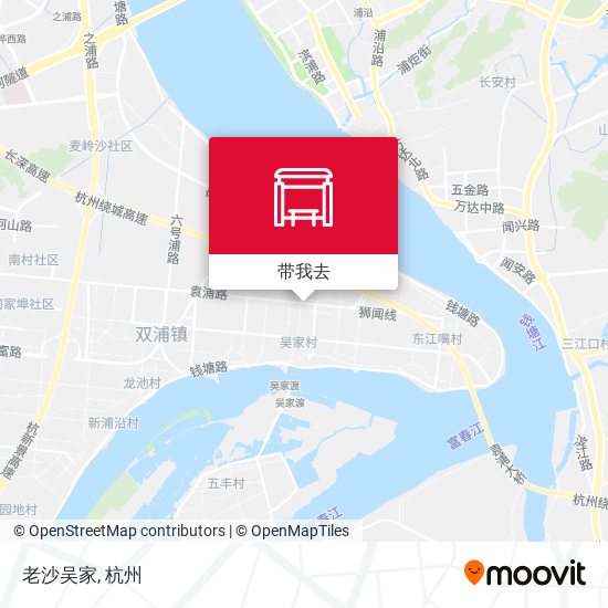 老沙吴家地图