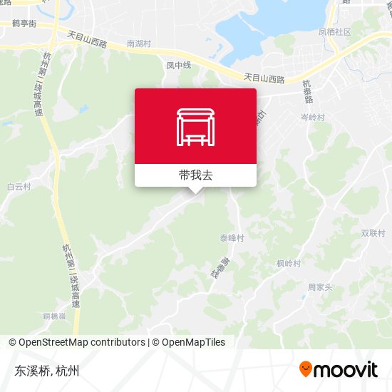 东溪桥地图