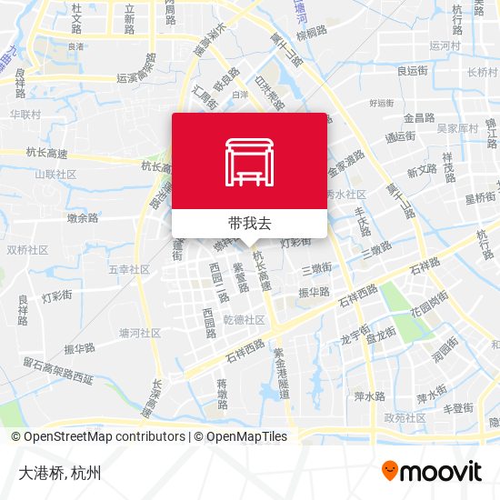 大港桥地图