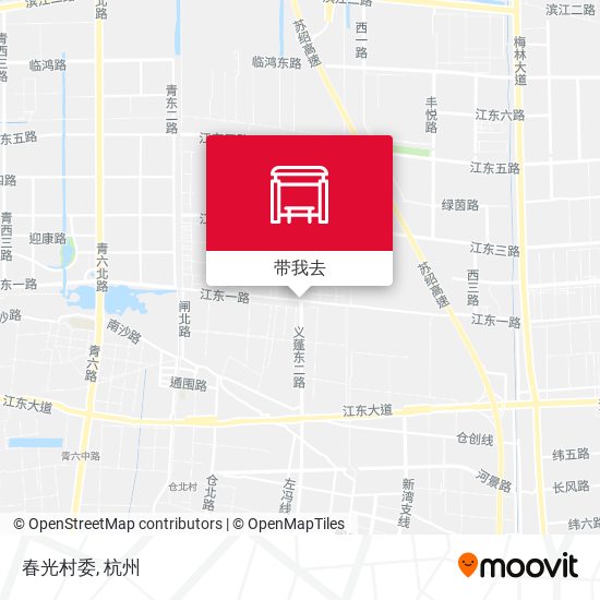 春光村委地图