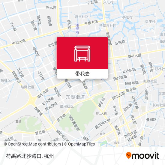 荷禹路北沙路口地图