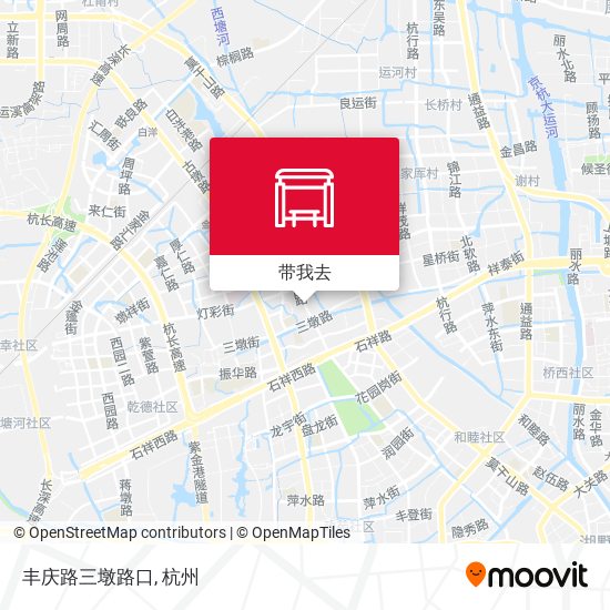 丰庆路三墩路口地图