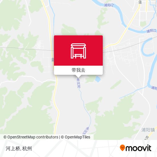 河上桥地图