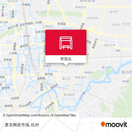 萧东陶瓷市场地图