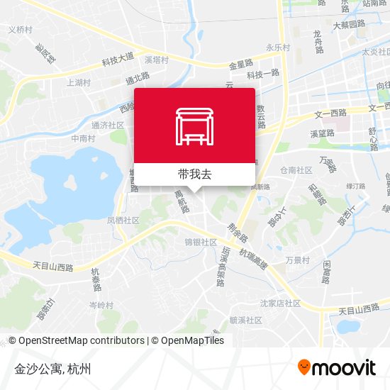 金沙公寓地图