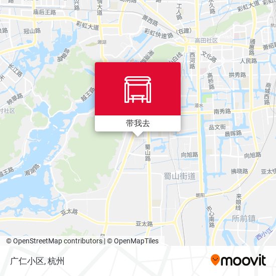 广仁小区地图