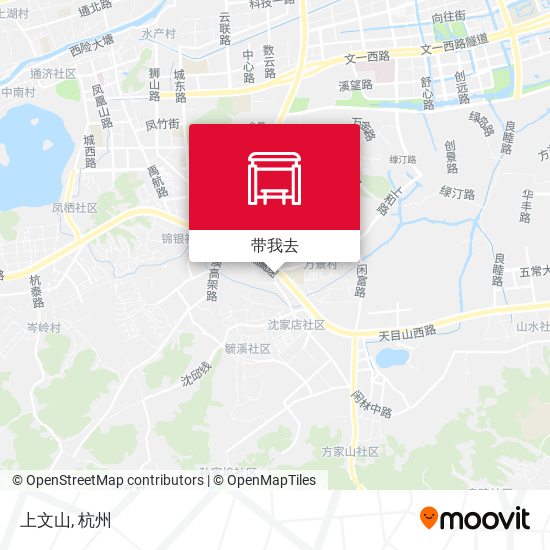 上文山地图