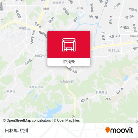 闲林埠地图