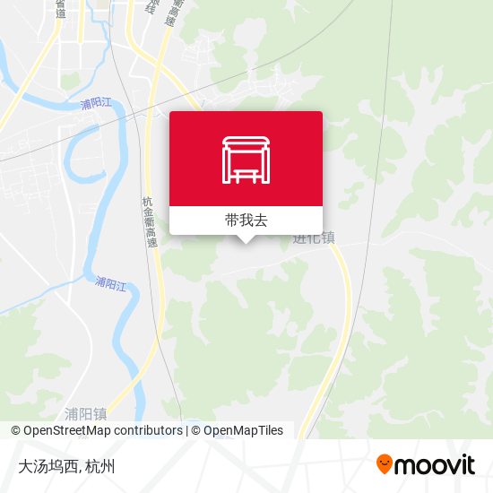 大汤坞西地图