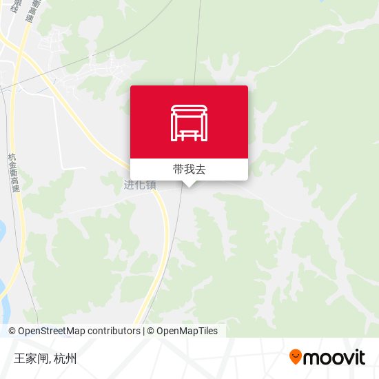 王家闸地图