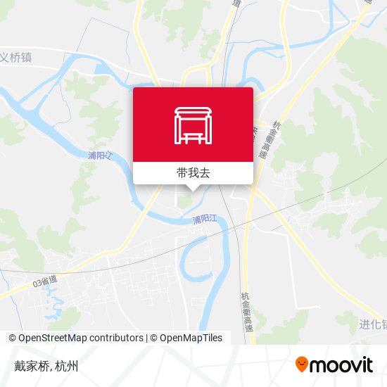 戴家桥地图