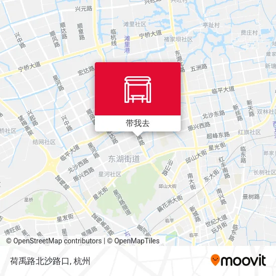 荷禹路北沙路口地图